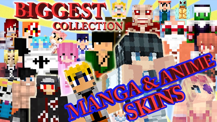 Manga and Anime Skins For Minecraft Pocket Edition