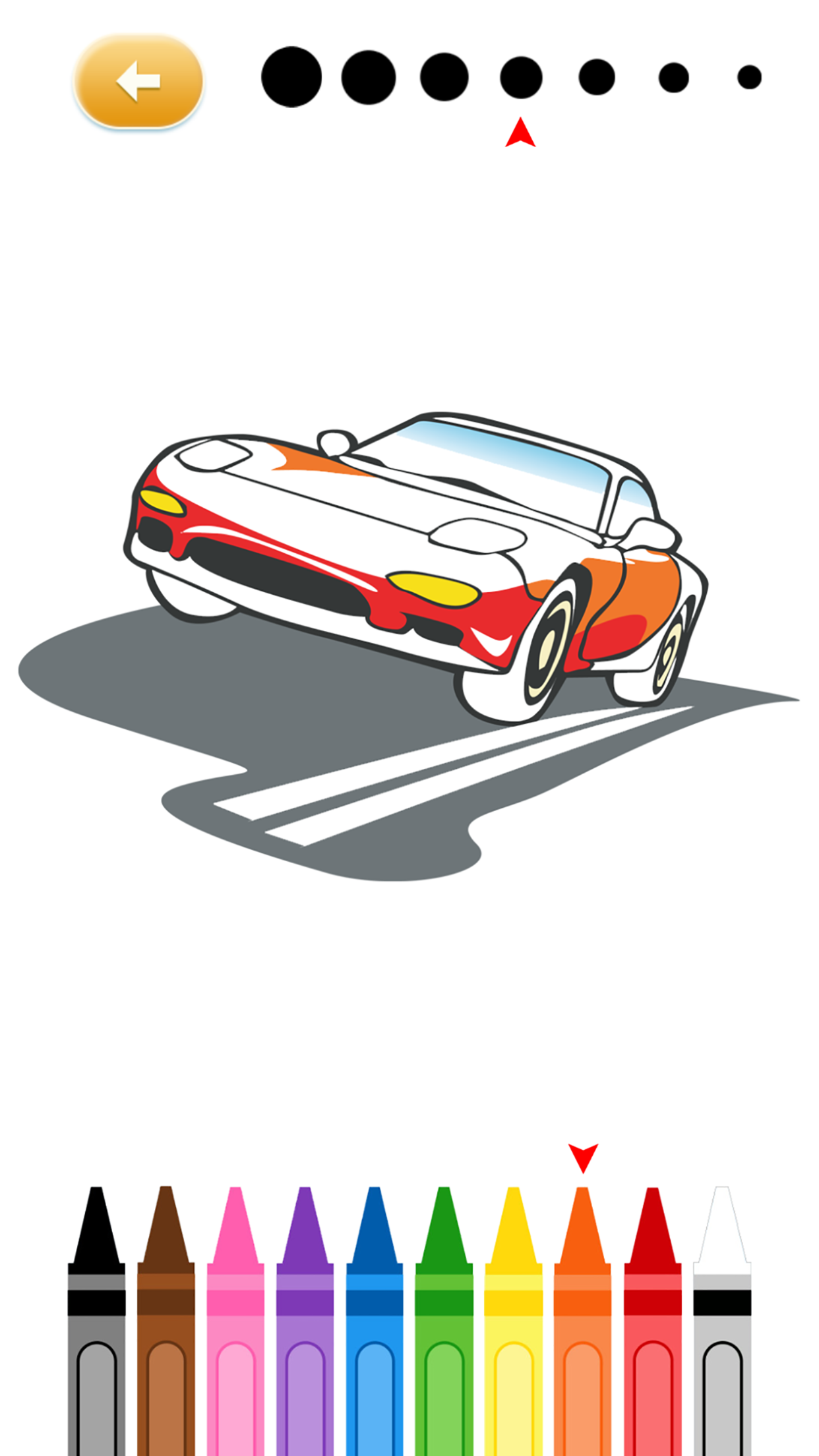 Cars Coloring Pages Printable Free For Girls And Boys screenshot 2