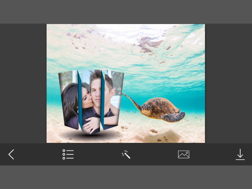 3D Beach Photo Frame - Amazing Picture Frames & Photo Editor