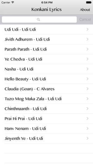 Konkani Lyrics(圖1)-速報App