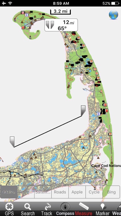 Cape Cod National Seashore - GPS Map Navigator