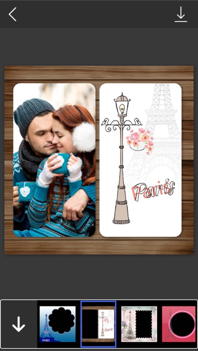 Screenshot #1 pour Paris Photo Frame - Romantic Picture Frames & Photo Editor