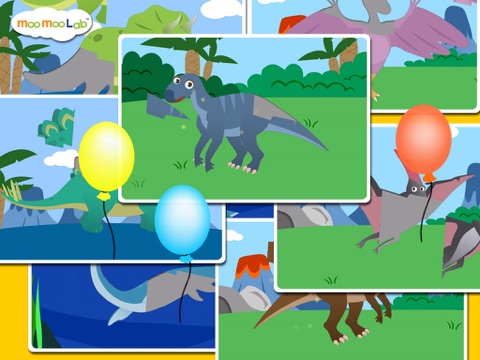 Screenshot #6 pour Les Dinosaures pour Enfants - Activités, Puzzles, Coloriage, Jeux pour Enfant Avec Moo Moo Lab