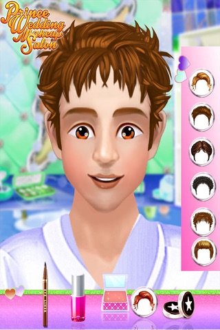 Prince Wedding Makeup Salon : marriage funciton game for kids & girl screenshot 3