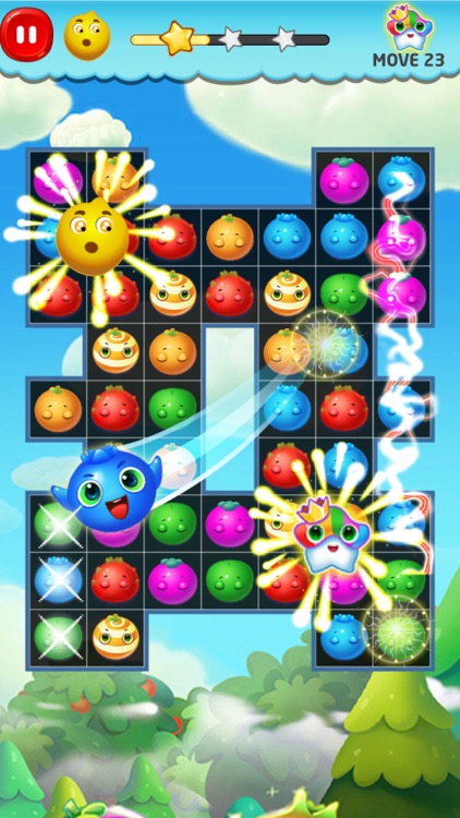 Candy Fruit Garden Story Mania - Fruit Crush Match 3 Edition