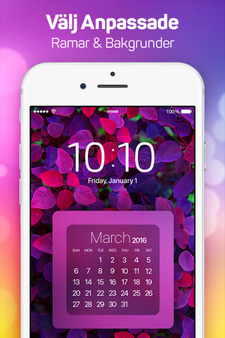 Lock Screen Designer Free - Lockscreen Themes and Live Wallpapers for iPhone. screenshot 3