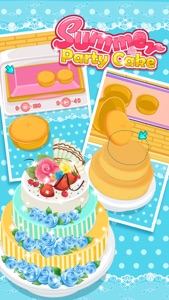 Summer Party Cake - Cooking games for free screenshot #2 for iPhone