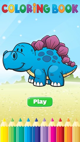 恐竜ドラゴンのぬりえは - ディノは良い子供のための無料の子供、動物の塗料と色のゲームのHDのための描画しますのおすすめ画像5