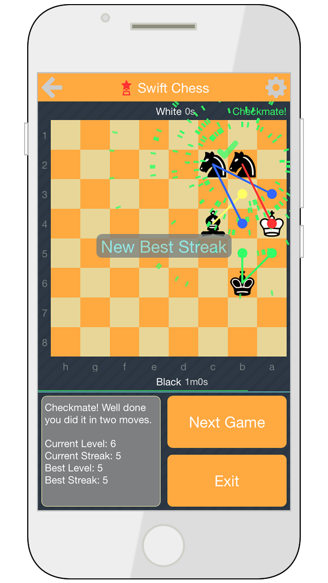 Swift Chess Endgame Puzzles