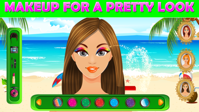 Screenshot 1 of Beach Dress Up- free Princess hot fashion star and salon game for girls & boys App