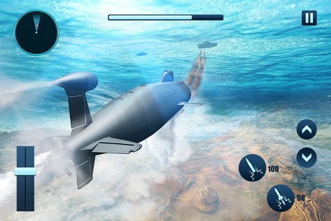Submarine Strike War 3D screenshot 2