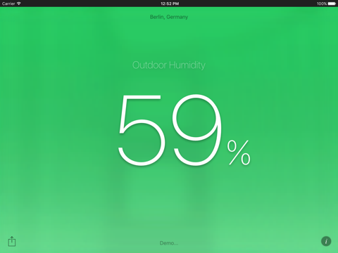 Screenshot #3 for Humidity App