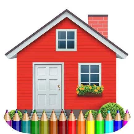 coloring book the house free games for kids Cheats