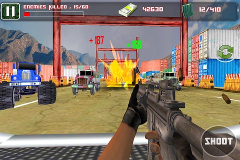 Deadly ShootOut 3D - Free Highway Shooting Car Game screenshot 4