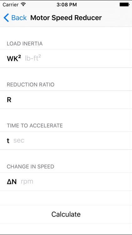 Motor Calculators - Mechanics & Engineers