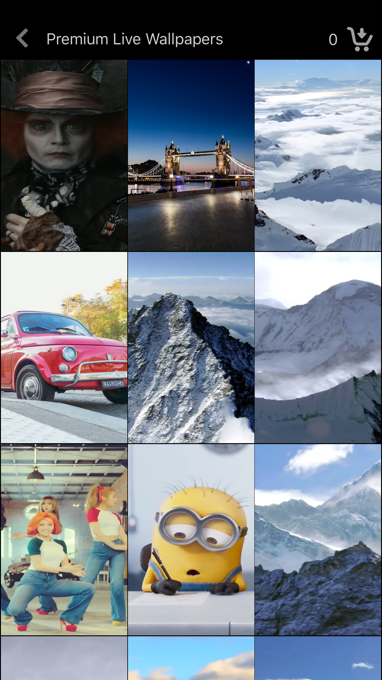 Live Wallpaper Collections