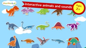 Dinosaur Sounds, Puzzles and Activities for Toddler and Preschool Kids by Moo Moo Lab screenshot