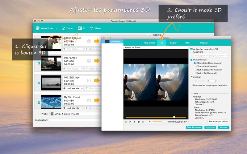 Screenshot #2 pour Convertisseur Vidéo 4K - UHD