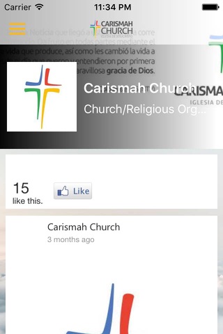 Carismah Church screenshot 3