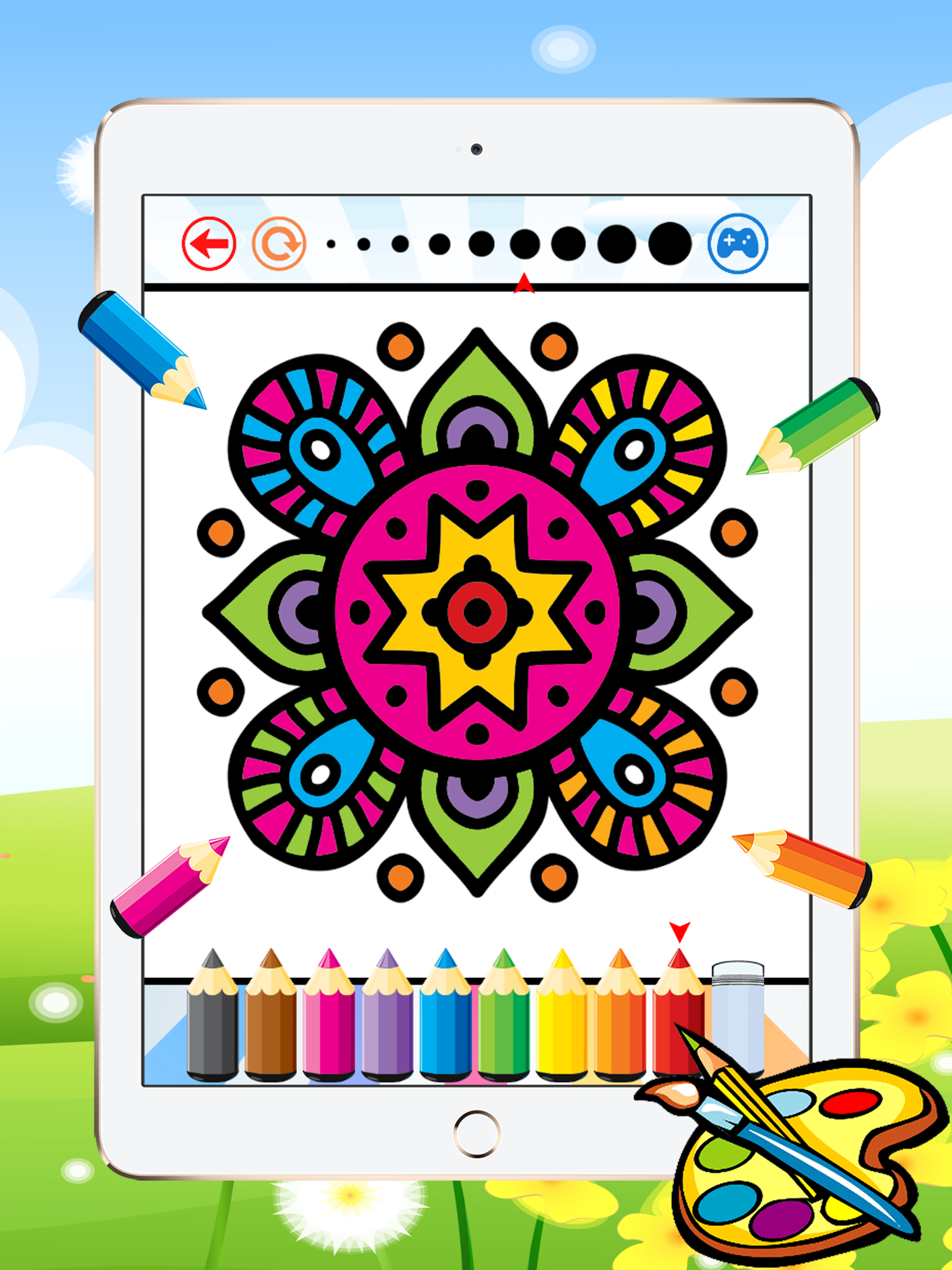Coloring Book For Adult - All In 1 Drawing And Paint Best Colors Free Good Games HD