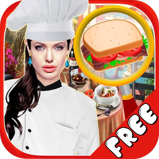 Celebrity Chef Cooking Hidden Objects icon
