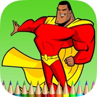 Contact The Heroes Coloring Book: Learn to color and draw superhero, Free games for children