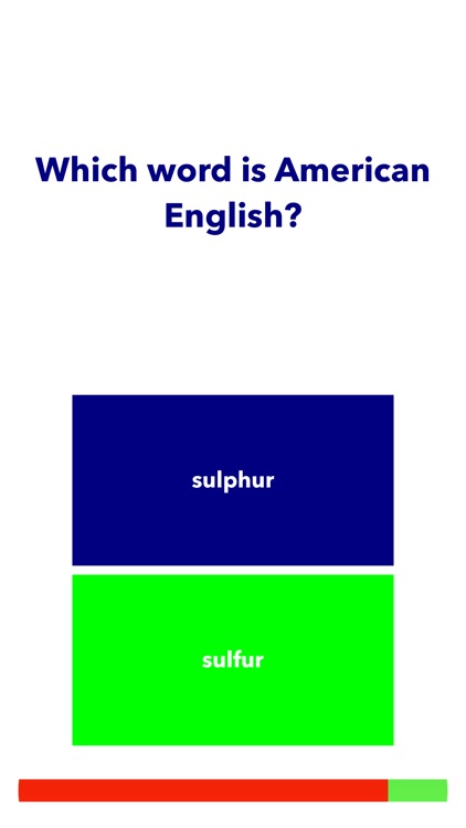 EGQ Spelling English American