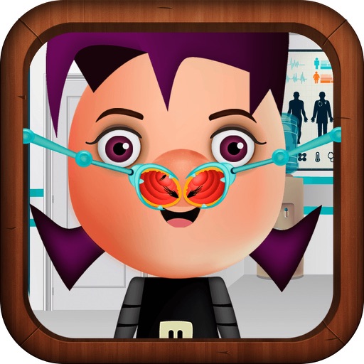 Nose Doctor Game for Kids: Invader Zim Version iOS App