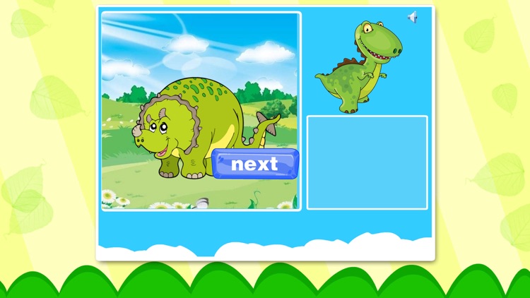 Dinosaur Puzzle Game for Toddlers - Children's puzzle Dinosaur for kids screenshot-4