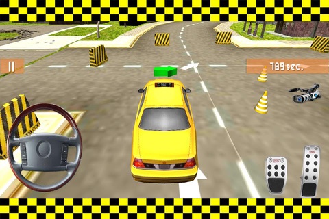 City Taxi Modern Duty Driver 3D - Crazy Cab Car Driving Game screenshot 2
