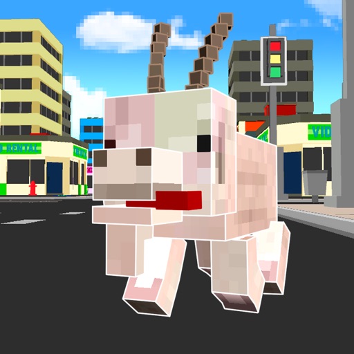 Cube Goat Simulator 3D