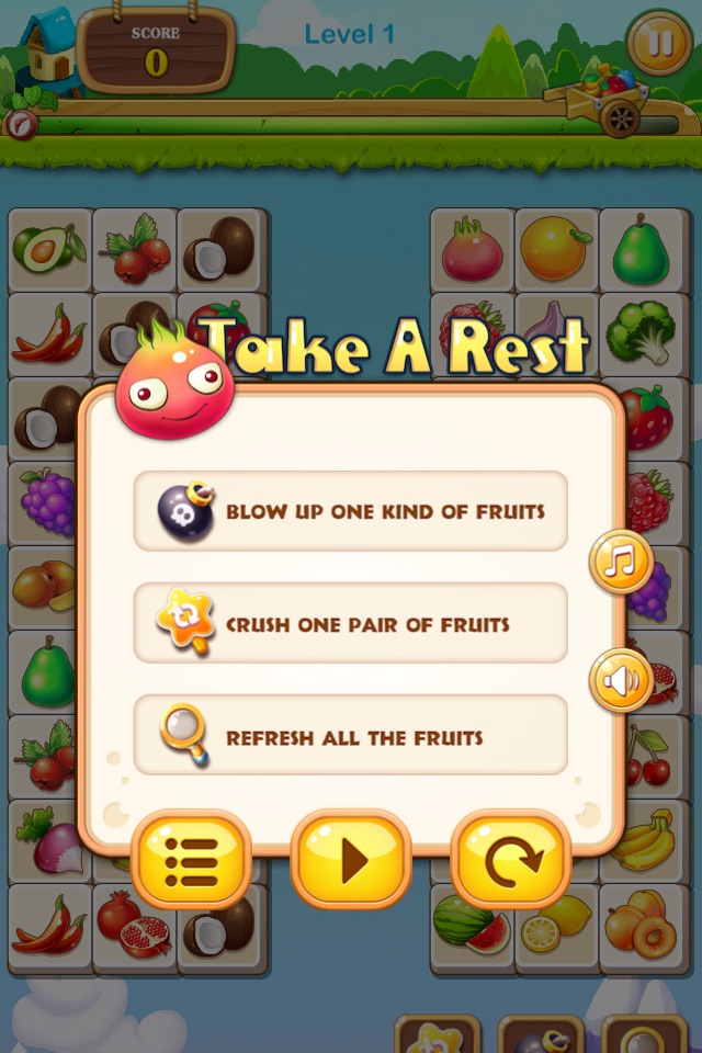 Fruit Link New - Find The Match Fruits, Fruit Pop Mania screenshot 3