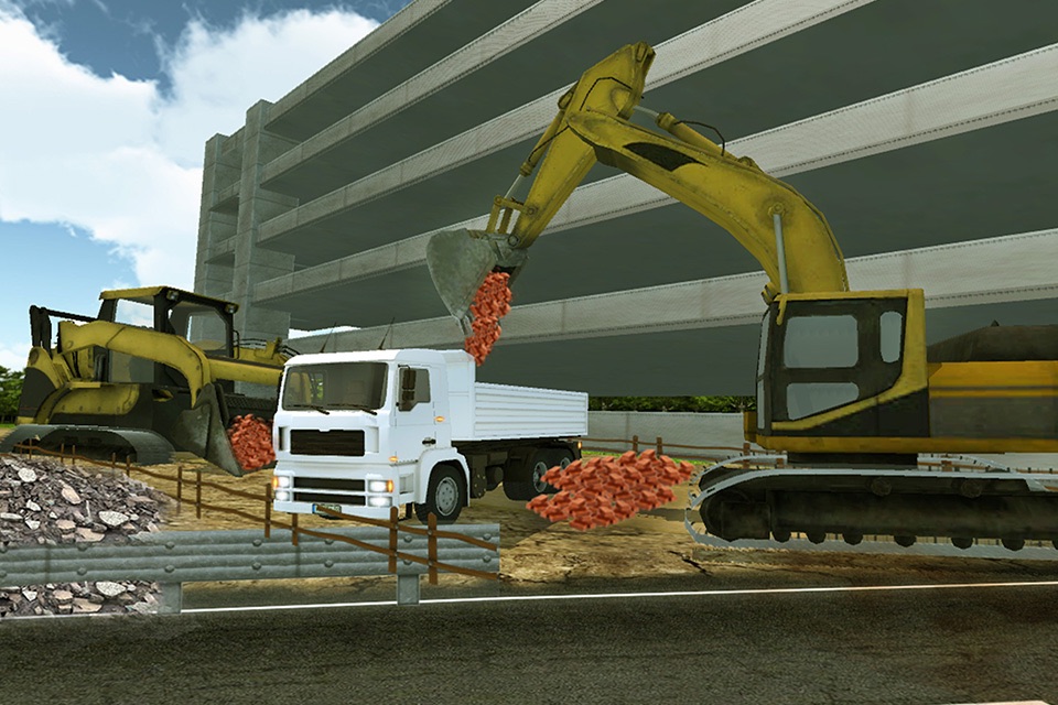 Real City Crane excavator operator simulator : Enjoy Dump truck, Drive Heavy Construction Material & Transport vehicle screenshot 3