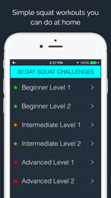 30 Day - Squat Challenge screenshot