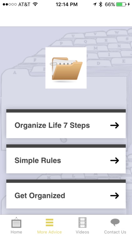 Organizing your Life