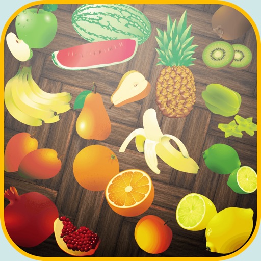 fruits in jungle line icon
