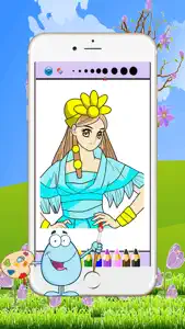 Games Princess Coloring Page : Painting For Kids Free screenshot #4 for iPhone