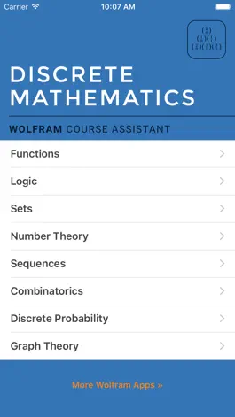 Game screenshot Wolfram Discrete Mathematics Course Assistant mod apk