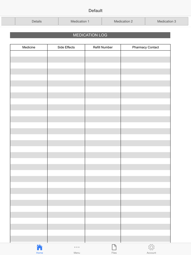 ‎Headache Log Screenshot