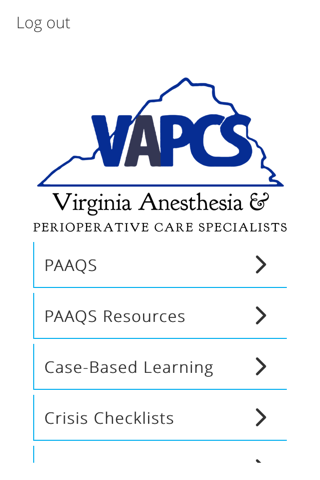 Virginia Anesthesia Mobile screenshot 3