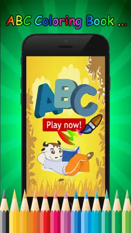 Game screenshot Farm Animals ABC Книжка-раскраска игра для детей mod apk