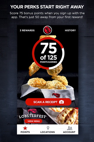 Red Lobster Dining Rewards App screenshot 2