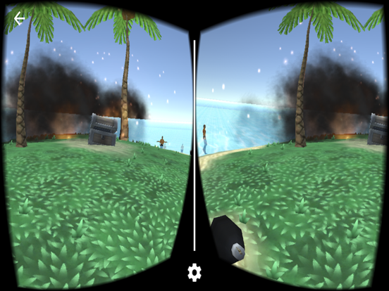 Screenshot #6 pour VR Desert Island for Google CardBoard