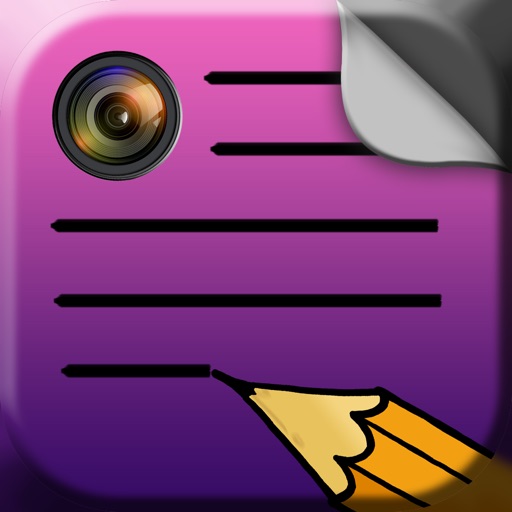 Fun Photo Writer - Decorate Pictures with Funny Captions and Add Cute Stickers icon