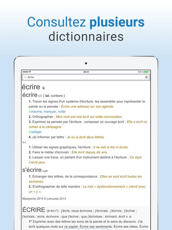 Screenshot #4 pour Dictionnaire français!!