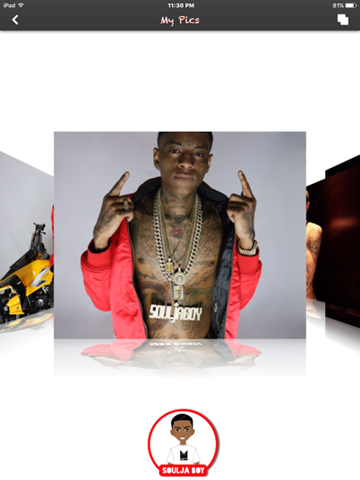 Soulja Boy Official iPad screenshot 4 - Music app