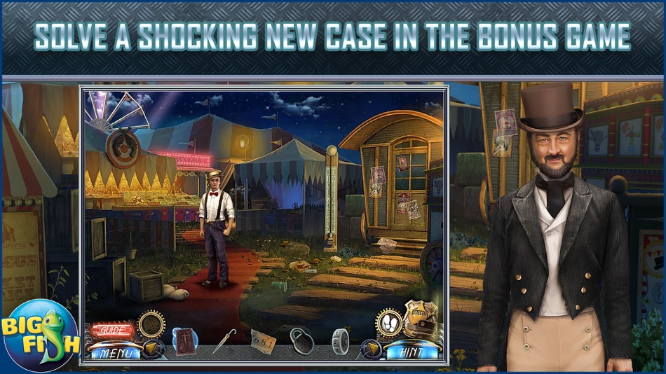 #4. Dead Reckoning: The Crescent Case - A Mystery Hidden Object Game (iOS) By: Big Fish Games, Inc