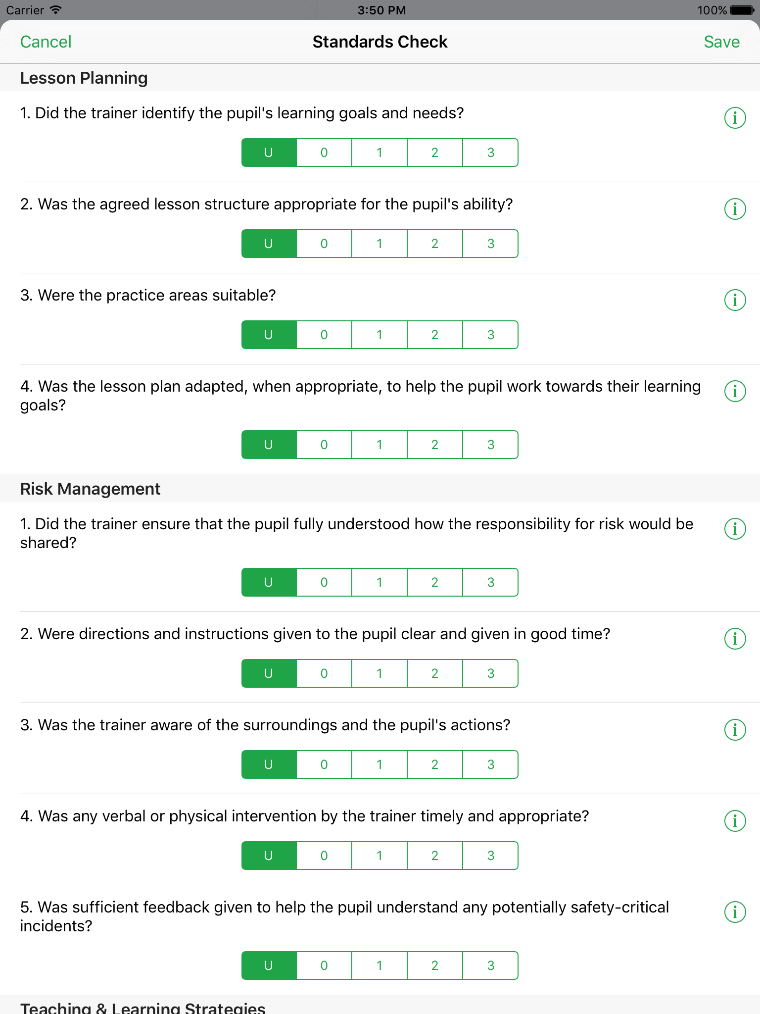 Standards Check screenshot 3
