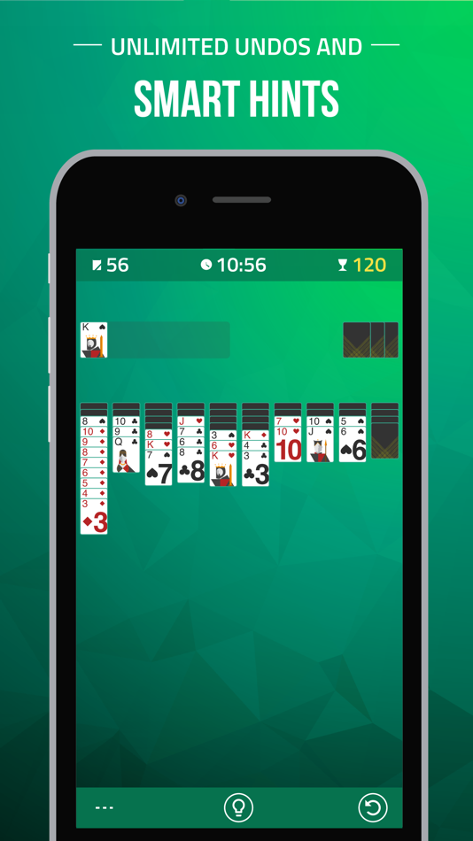#1. Spider Solitaire Card Game. (iOS) 由: BlackLight Studio Works