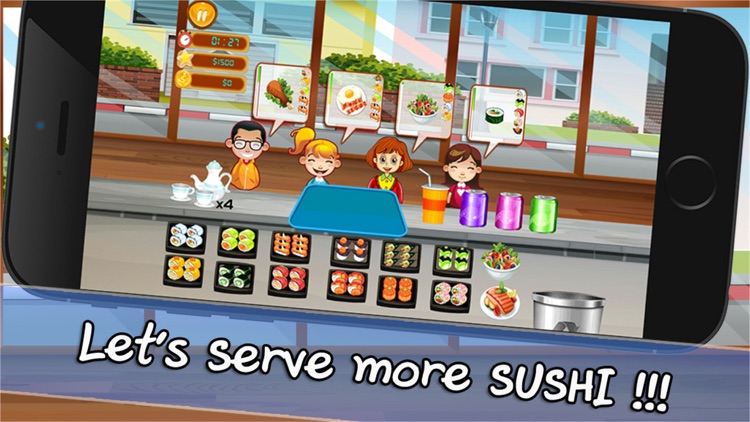 Cooking Chef Bar Sushi Deluxe